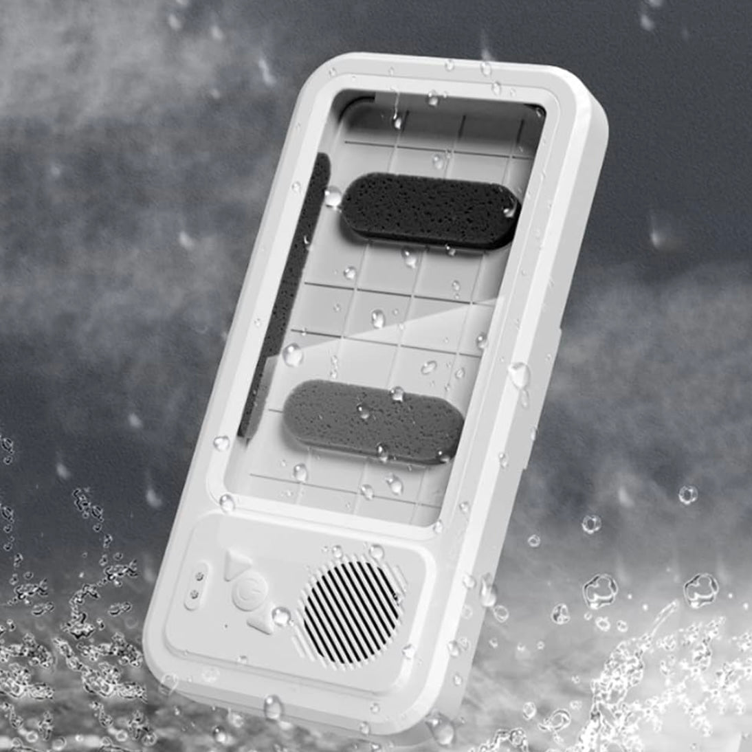 Vooltek | Wasserdichte Handyhülle mit integriertem Lautsprecher