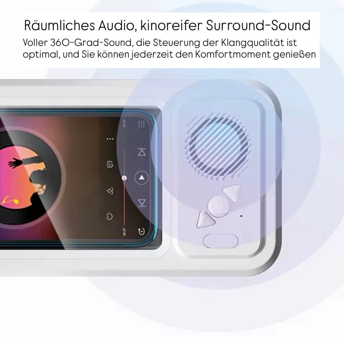 Vooltek | Wasserdichte Handyhülle mit integriertem Lautsprecher