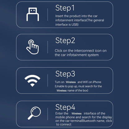 2 in 1 Wireless Carplay Androids Adattatore per auto USB Dongle Plug & Play Smart AI Box BT WiFi per auto cablate CarPlay/Andriod Auto, Plug & Play facile