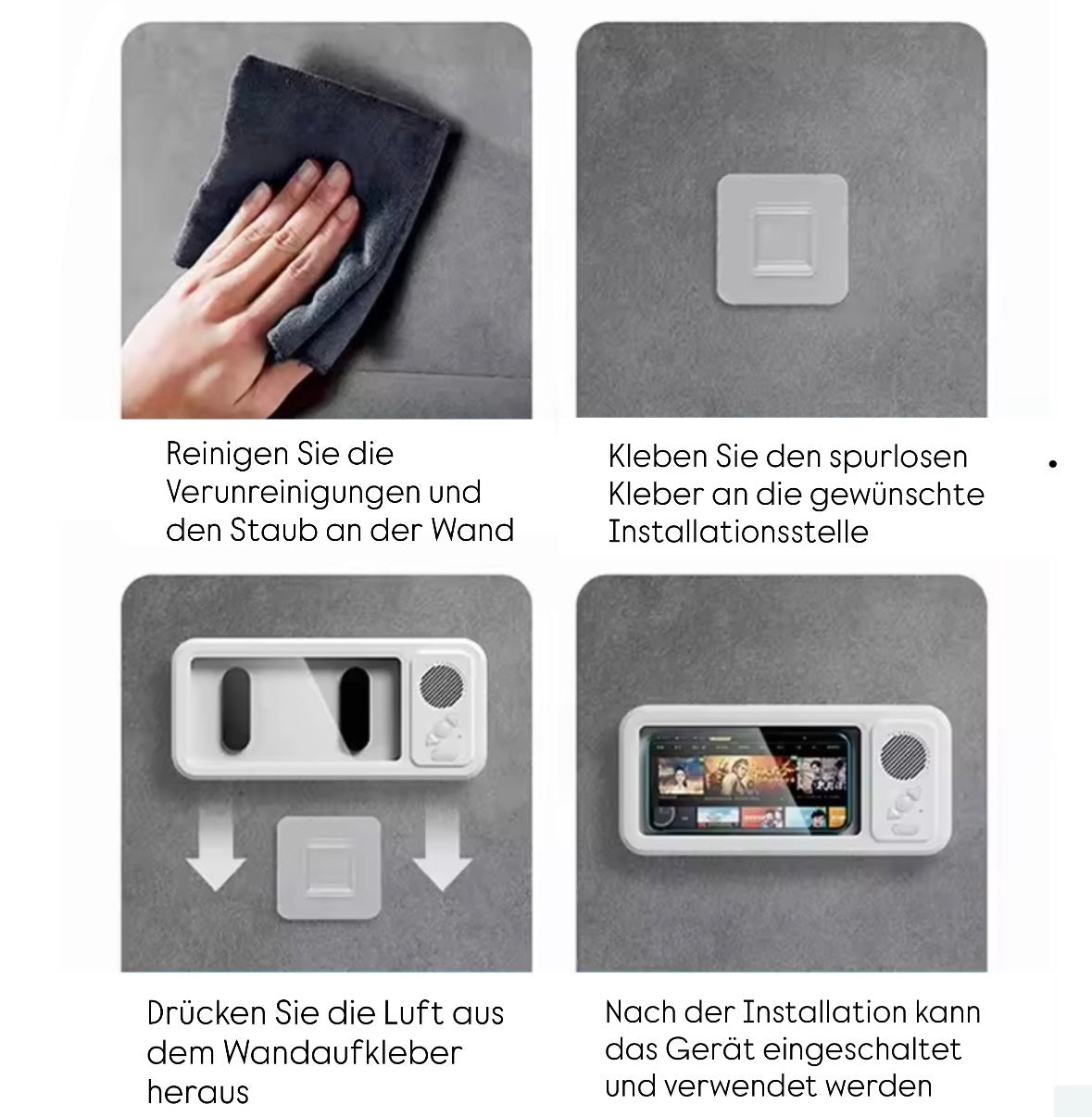 Vooltek | Wasserdichte Handyhülle mit integriertem Lautsprecher