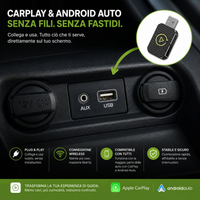 Vooltek | Adattatore Wireless per CarPlay e Android Auto